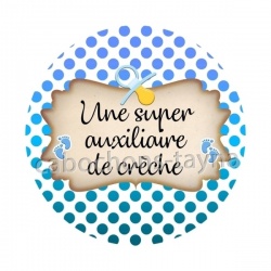 une super auxiliaire de crèche