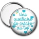 Miroir de poche - une auxiliaire de crèche au top