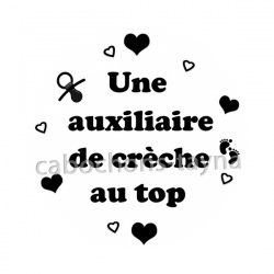 une auxiliaire de crèche au top
