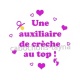 une auxiliaire de crèche au top