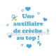une auxiliaire de crèche au top