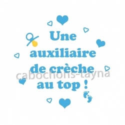 une auxiliaire de crèche au top