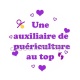 une auxiliaire de puériculture au top