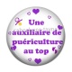 Cabochon Résine - une auxiliaire de puériculture au top