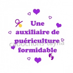 une auxiliaire de puériculture formidable