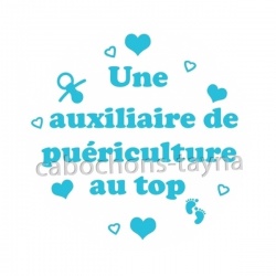 une auxiliaire de puériculture au top
