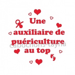 une auxiliaire de puériculture au top