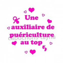 une auxiliaire de puériculture au top