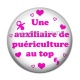 Cabochon Résine - une auxiliaire de puériculture au top