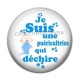 Cabochon Résine - je suis une puéricultrice qui déchire