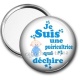 Miroir de poche - je suis une puéricultrice qui déchire