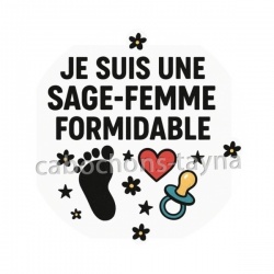 je suis une sage femme formidable