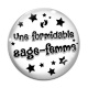 Cabochon Verre - une formidable sage femme