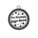 Pendentif Cabochon Argent - une formidable sage femme