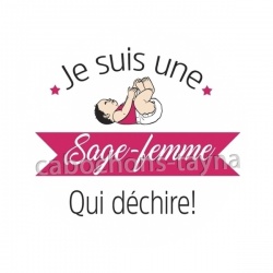 sage femme qui déchire