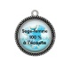 Pendentif Cabochon Argent - sage femme 100°/° à l'écoute