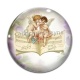 Cabochon Verre - ange