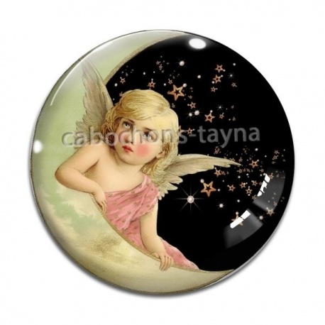 Cabochon Verre - ange