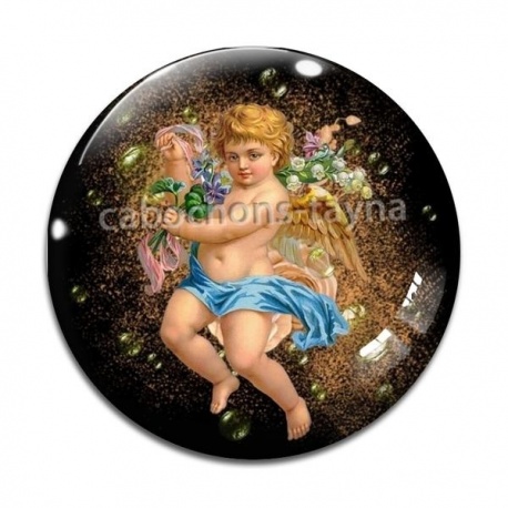 Cabochon Verre - ange