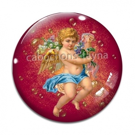 Cabochon Verre - ange