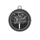 Pendentif Cabochon Argent - arbre de vie