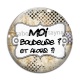 Cabochon Verre - moi boudeuse et alors