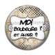 Cabochon Résine - moi boudeuse et alors