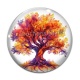 Cabochon Verre - arbre de vie