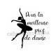 pour la meilleure prof de danse