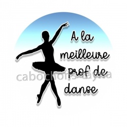a la meilleure prof de danse
