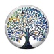 Cabochon Verre - arbre de vie