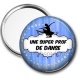 Miroir de poche - une super prof de danse