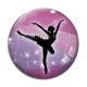 Cabochon Verre - danseuse