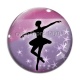 Cabochon Verre - danseuse