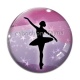 Cabochon Verre - danseuse