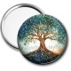 Miroir de poche - arbre de vie