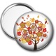 Miroir de poche - arbre de vie