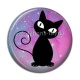 Cabochon Résine - chat 