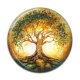 Cabochon Résine - arbre de vie