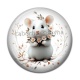 Cabochon Résine - souris