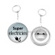 Porte clés décapsuleur - super électricien