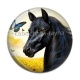 Cabochon Résine - cheval