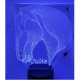 Lampe Cheval – lampe veilleuse personnalisable prénom, Made in France