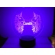 Lampe Cheval – lampe veilleuse personnalisable prénom, Made in France