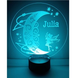 Lampe Cheval – lampe veilleuse personnalisable prénom, Made in France