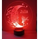 Lampe Cheval – lampe veilleuse personnalisable prénom, Made in France