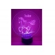 Lampe Cheval – lampe veilleuse personnalisable prénom, Made in France