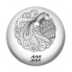 Cabochon Résine - signe astrologie