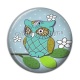 Cabochon Résine - chouette