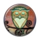 Cabochon Résine - chouette